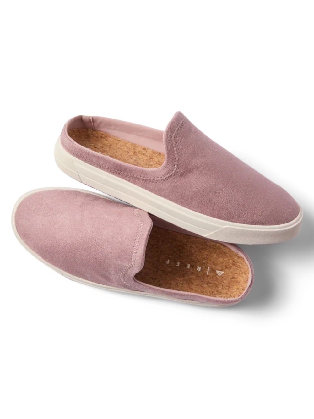 Reef Coastal Breeze Leather Mule in Pale Mauve